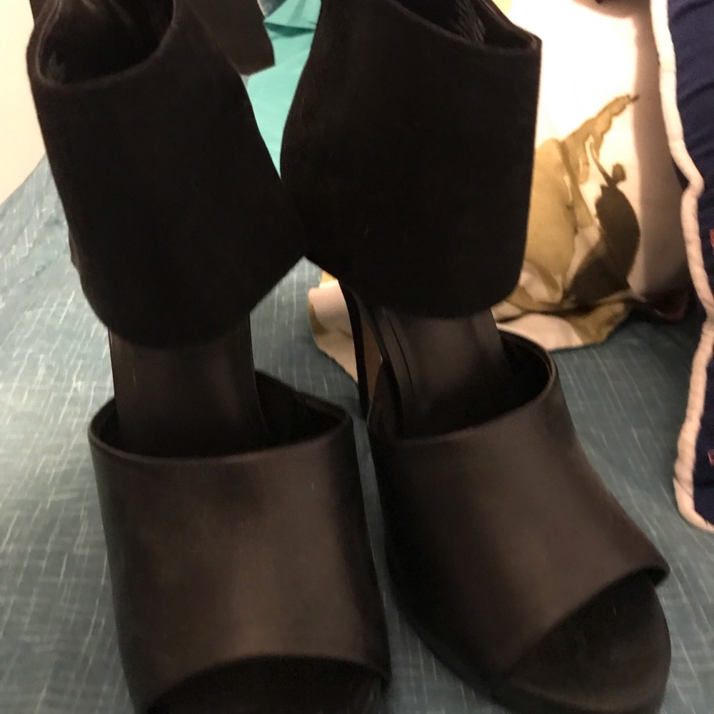 Black heels